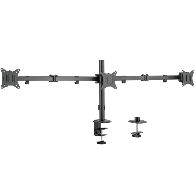 Monitorarm dreifach 17-27" 2x658mm