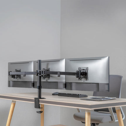 Monitorarm dreifach 17-27" 2x658mm