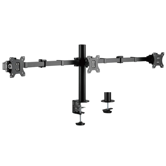 Monitorarm dreifach 17-27" 640mm