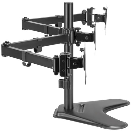 Podstavec/noha pod monitor, trojitý 17-27" 2x658 mm