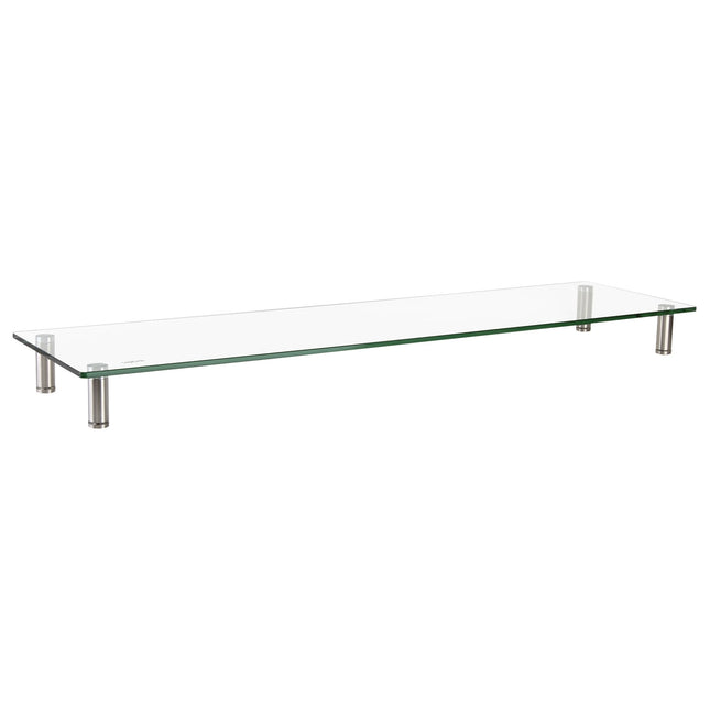 Monitorständer aus Glas/Metall 1 m