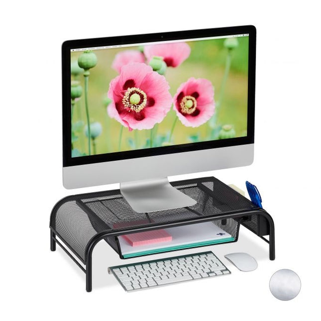 Monitorständer mit Box