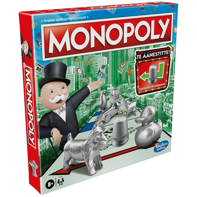 Monopoly Brettspiel Classic (auf Finnisch)