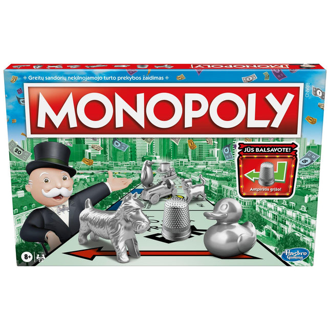 Monopoly Brettspiel Classic (auf Litauisch)