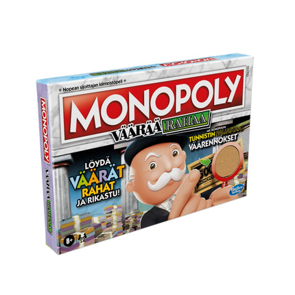 Monopoly Brettspiel Crooked Cash (auf Finnisch)