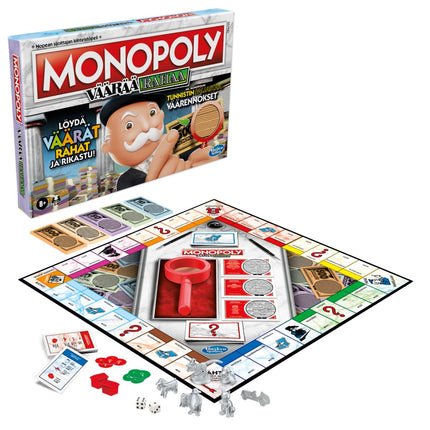 Monopoly Brettspiel Crooked Cash (auf Finnisch)