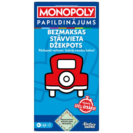 Monopoly Brettspiel Freies Parken Jackpot Erweiterung Set