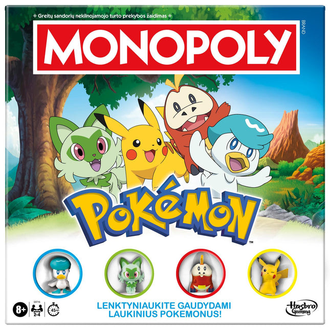 Monopoly Brettspiel auf Litauisch – Spaß für 2-6 Spieler