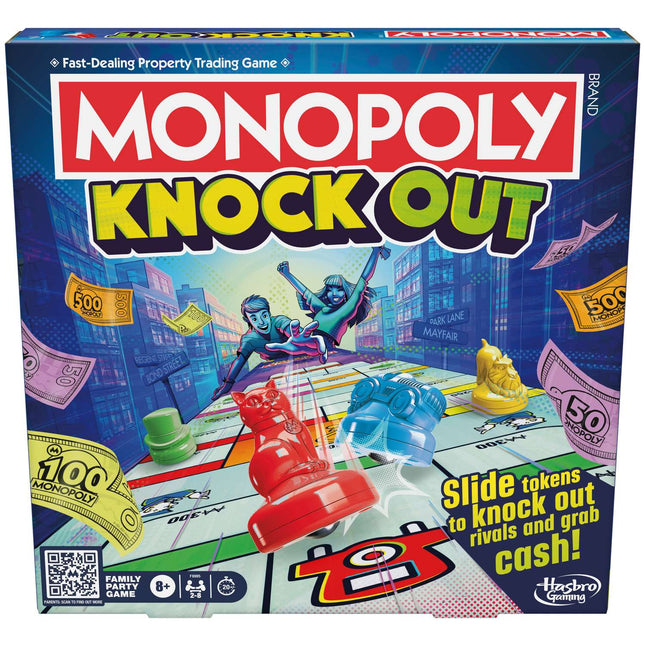 Desková hra Monopoly Knockout (v angličtině)