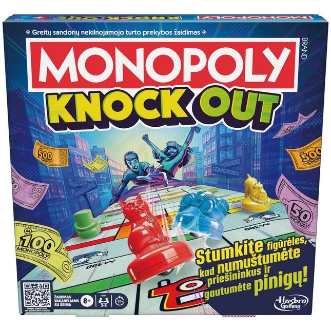 Desková hra Monopoly Knockout (v litevštině)