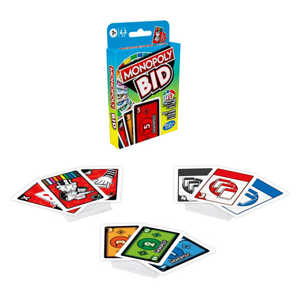 Monopoly Kartenspiel-Gebot (auf Finnisch und Schwedisch)