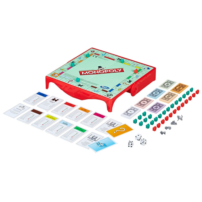 Cestovní hra Monopoly Grab&Go (ve finštině a švédštině)