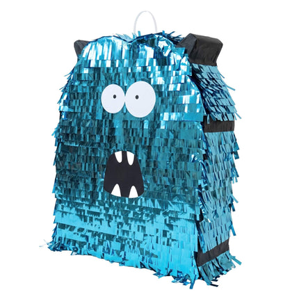 Monster Piñata mit Stock und Augenmasken-Set