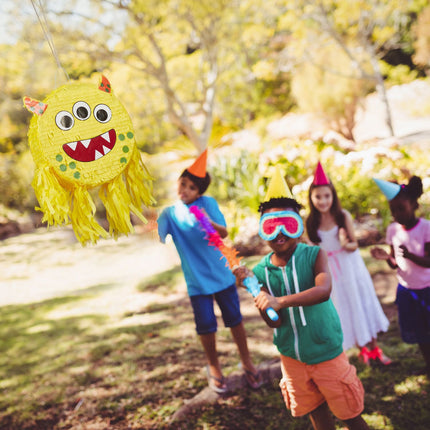 Monster-Pinata für Kindergeburtstag – Befüllbar & Lustig