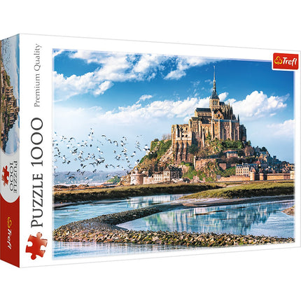 Mont Saint-Michel 1000-Teile-Puzzle für Erwachsene und Kinder