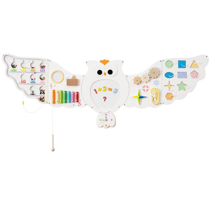 Montessori Busy Board Wall Toy – 11-in-1 Activity Center