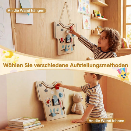 Montessori Holzkalender – Jahreszeiten, Wetter, Mondphasen