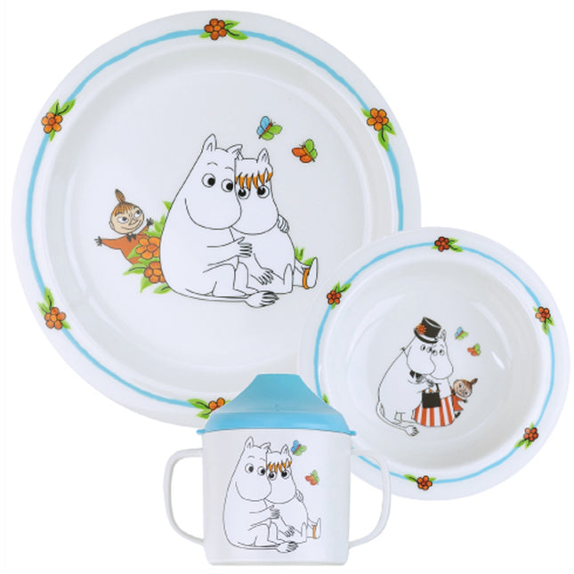 Mumins, Kindergeschirr, 3-teilig