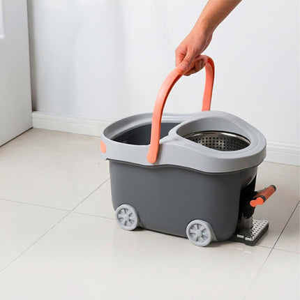 Mop Set with Bucket, Wringer & 16L Capacity