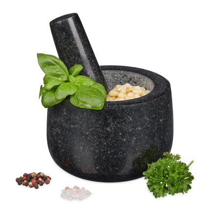 Mortier granit avec impact 12 cm