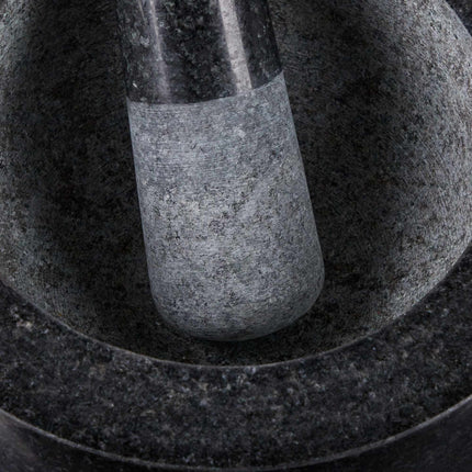 Mörtel Granit mit Schlag
