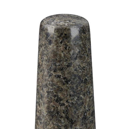 Mortar granite with impact