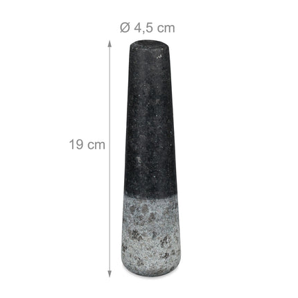 Mörtel Granit mit Schlag