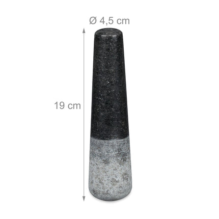 Mörtel Granit mit Schlag