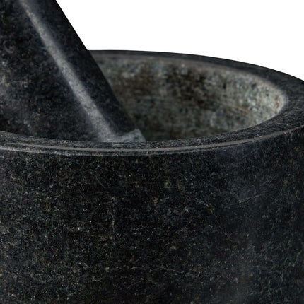 Mörtel Granit mit Schlag