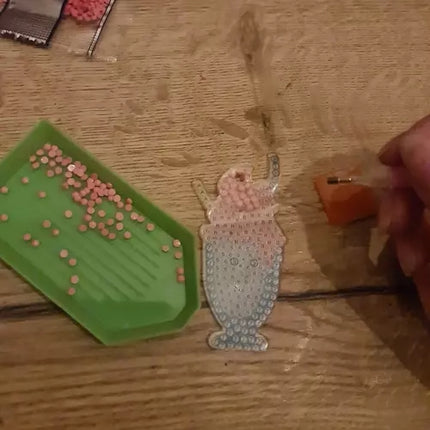 Mosaik-Diamantstickerei + Schlüsselanhänger Kruzzel 20454 