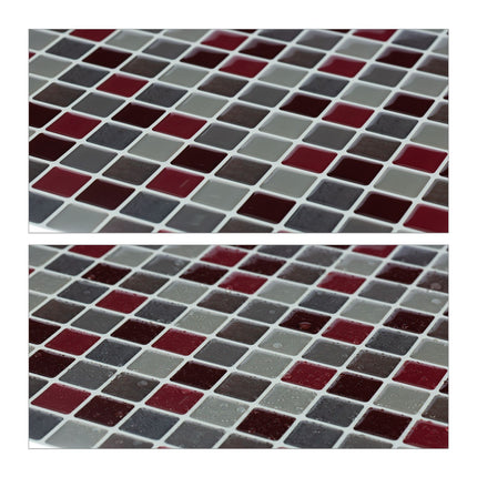 Mosaic tiles - stickers - set of 10