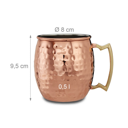 Moscow mule mugs set of two