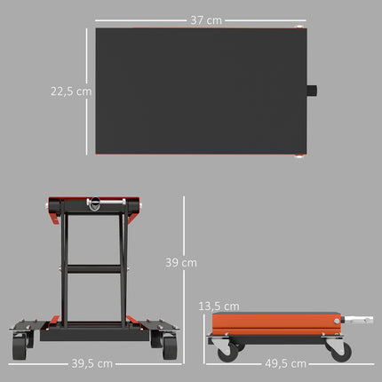Motorrad-Hebebühne, 500 kg Tragkraft, höhenverstellbar