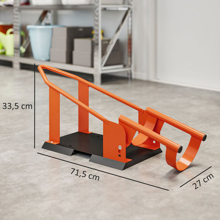 Zakládací klín na kolo motocyklu, nastavitelný, ocel, nosnost 816.5 kg
