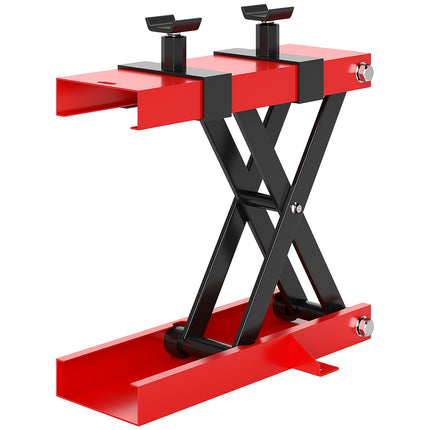 Motorcycle lift with 500 kg capacity, adjustable 95-400 mm