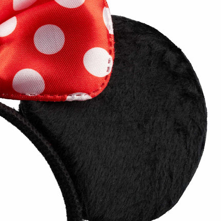 Maus-Haarreif mit Schleife im 6er-Set