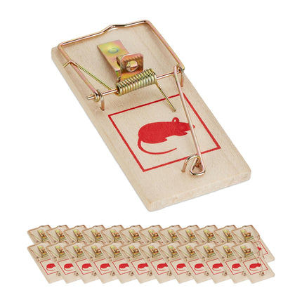 Mousetrap Wooden set of 25 pcs