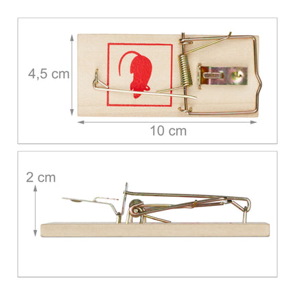 Mousetrap Wooden set of 25 pcs