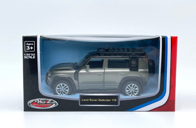 Kovový model Msz 2020 Land Rover Defender 110, měřítko 1:43