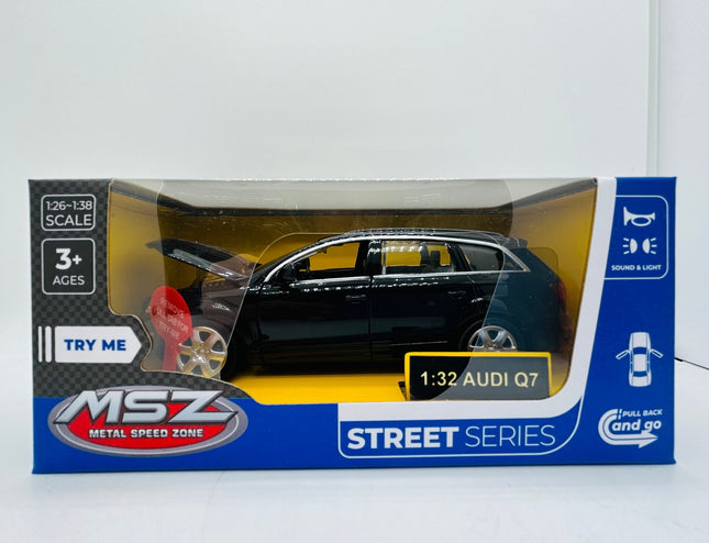 Kovový model Msz Audi Q7, měřítko 1:32