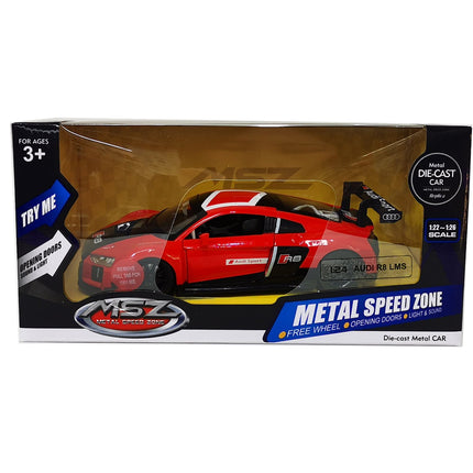 Msz Die-Cast Model Audi R8 Lms, Scale 1:24