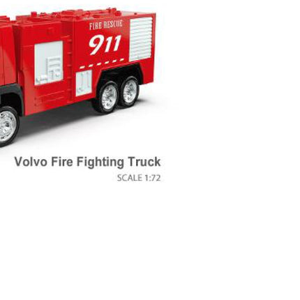 Msz Die-Cast Modell Volvo Feuerwehrfahrzeug, Maßstab 1:72