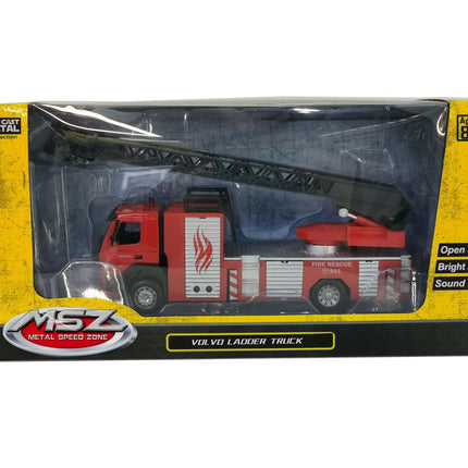 Msz Die-Cast Modell Volvo Feuerwehr-Drehleiter, Maßstab 1:50