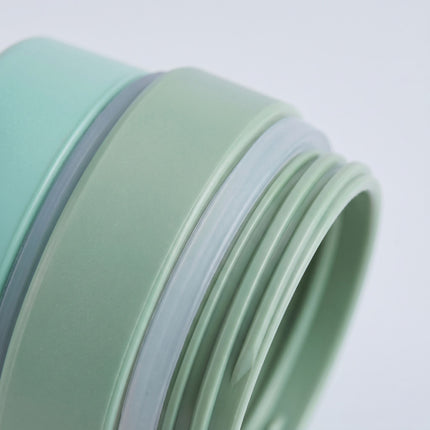Muesli Cups To Go, 4-Pack, Green, BPA-Free Plastic