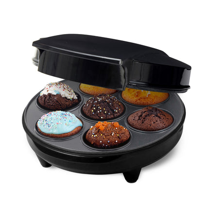 Muffinmaker Keramik 7 Muffins 700W MM400 Schwarz