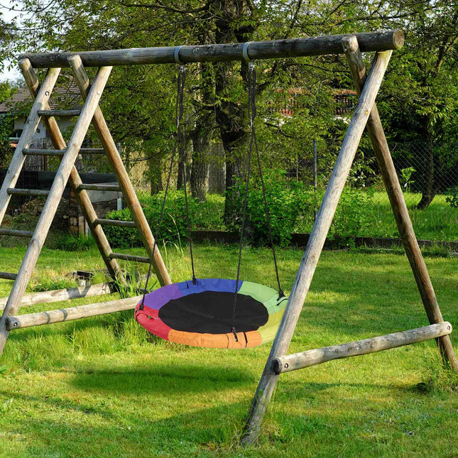 Houpací hnízdo barevné pro děti i dospělé, 100 cm