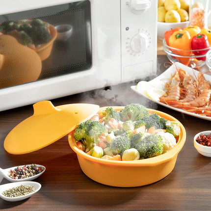Multifunktions-Silikondampfer mit Rezepten Silicotte InnovaGoods