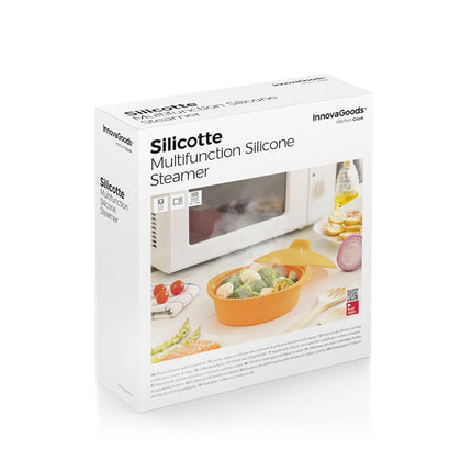 Multifunktions-Silikondampfer mit Rezepten Silicotte InnovaGoods