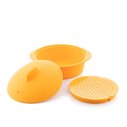 Multifunktions-Silikondampfer mit Rezepten Silicotte InnovaGoods