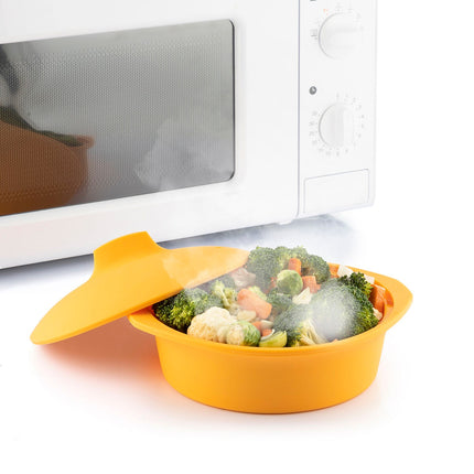 Multifunktions-Silikondampfer mit Rezepten Silicotte InnovaGoods
